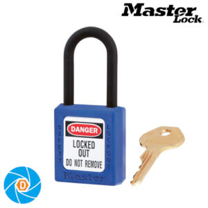 MASTER LOCK 406BLU ZENEX THERMOPLASTIC SAFETY PADLOCK