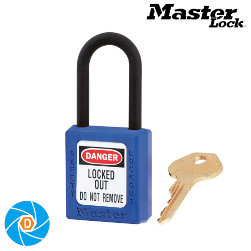 MASTER LOCK 406BLU ZENEX THERMOPLASTIC SAFETY PADLOCK