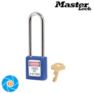 MASTER LOCK 410LTBLU ZENEX THERMOPLASTIC SAFETY PADLOCK