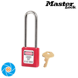 MASTER LOCK 410LTRED ZENEX THERMOPLASTIC SAFETY PADLOCK
