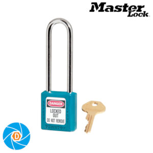 MASTER LOCK 410LTTEAL ZENEX THERMOPLASTIC SAFETY PADLOCK