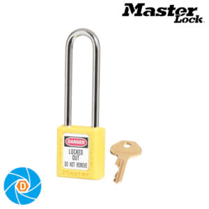 MASTER LOCK 410LTYLW ZENEX THERMOPLASTIC SAFETY PADLOCK