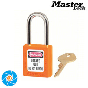 MASTER LOCK 410ORJ ZENEX THERMOPLASTIC SAFETY PADLOCK