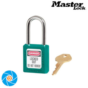 MASTER LOCK 410TEAL ZENEX THERMOPLASTIC SAFETY PADLOCK