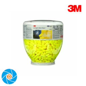 3M E-A-Rsoft Yellow Neons One Touch Refill Earplugs 391-1004, Uncorded, Regular Size