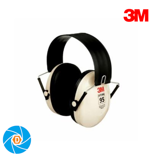 3M H6F/V PELTOR Optime 95 Folding Earmuffs, Over-the-Head