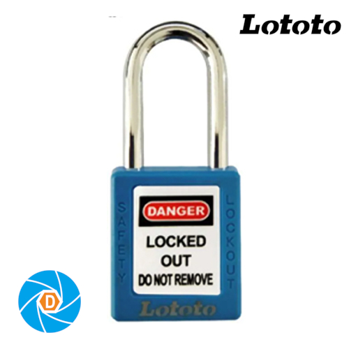 L410BLU LOTOTO L410BLU Reinforced Nylon Safety Padlock
