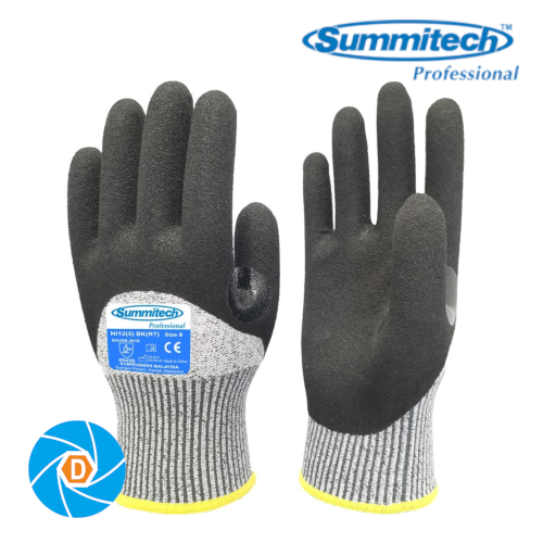 Summitech Professional NI12(5) BK Cut Resistance Gloves