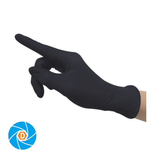 UGO Safety® B899 Black Nitrile Gloves