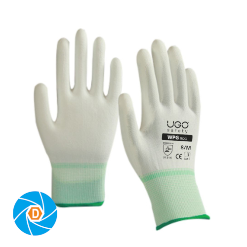 UGO Safety® WPG200 White PU Coated Gloves