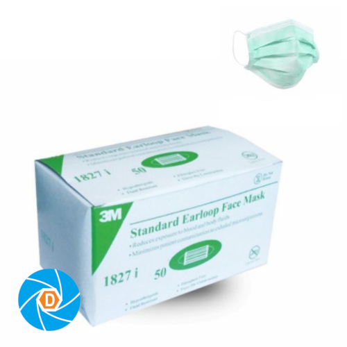 3M Masker N96 1827i Standard Earloop Surgical Mask