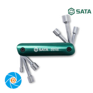 09146 SATA 6 Pc. Folding Nut Driver SAE ST09146
