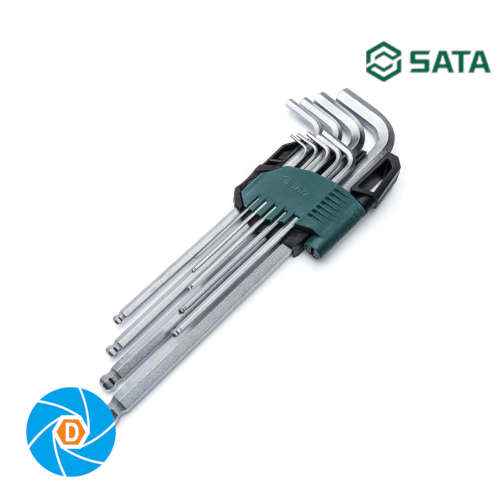 SATA 9 Pc. Metric Extra Long Ball Point Hex Key Set ST09101ASJ