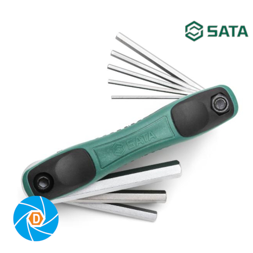 ST09121SJ SATA 8 Pc. Metric Hex Key Fold-Up Set ST09121SJ