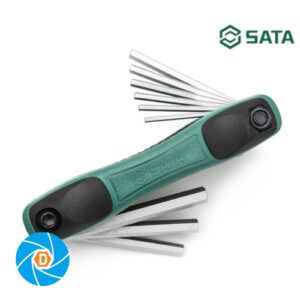 ST09122SJ SATA 9 Pc. SAE Hex Key Fold-Up Set ST09122SJ
