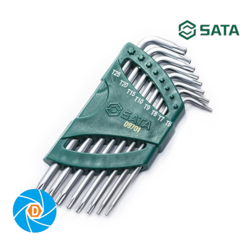 SATA 8 Pc. Tamper-Proof Torx® Key Set ST09701