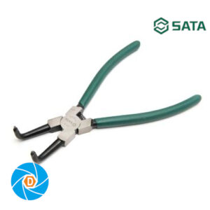 ST72043ST SATA German Style Internal Snap Ring Pliers, Curved 9", ST72043ST