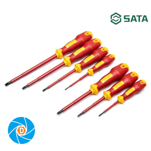 SATA 7 Pc. T-Series VDE Insulated Screwdriver Set ST09303