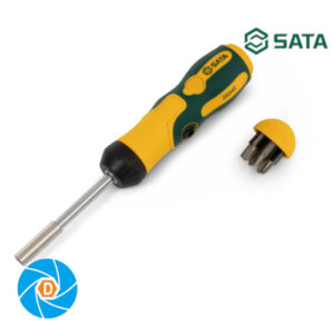 ST09349 SATA 7 Pc. Folding Ratcheting Screwdriver Set ST09349