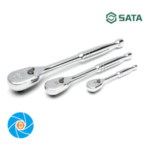 ST13975 SATA 3 Pc. 120P 1/4", 3/8" and 1/2" Ratchet Set ST13975